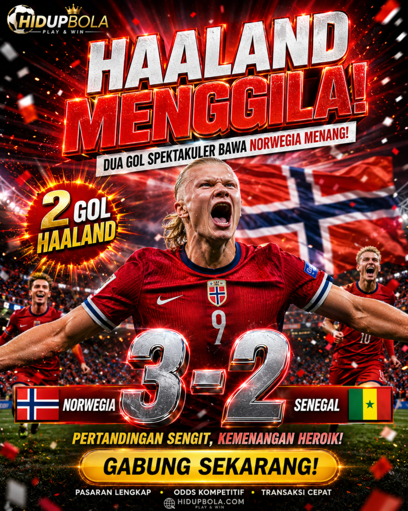 Erling Haaland Cetak 2 Gol, Norwegia Menang Melawan Senegal dengan Skor Tipis 3 - 2 0faa58a1 ad7c 4f14 9ca8 55451920a07e