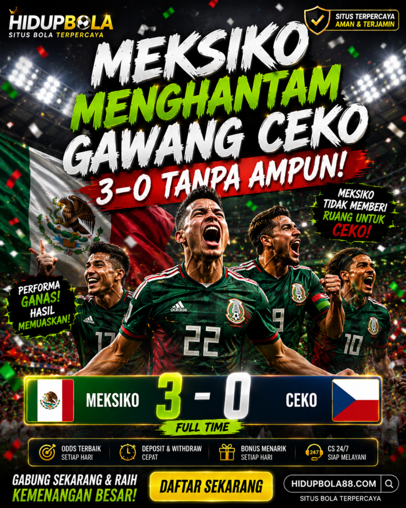Meksiko Menghantam Gawang Ceko 3 - 0 Tanpa Ampun 170be455 ab9b 4698 8568 d87feaf22342