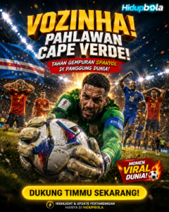 Kiper Cape Verde, Vozinha Jadi Pahlawan Cape Verde saat Imbangi Spanyol di Piala Dunia 2026