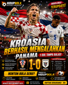 Kroasia Berhasil Mengalahkan Panama 1 Gol Tanpa Balas