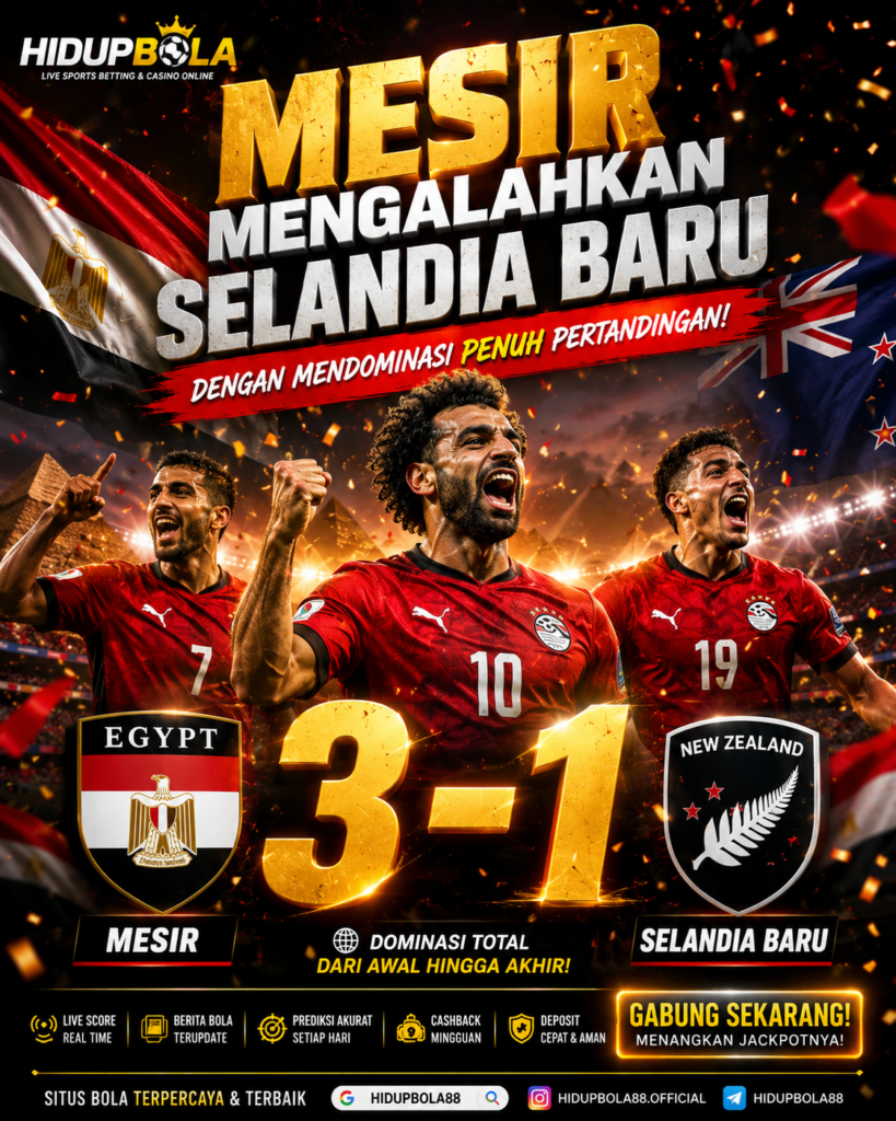 Mesir Mengalahkan Selandia Baru 3 - 1 dengan Mendominasi Penuh Pertandingan fcd75c17 45aa 4a5c 9588 1747411a6854