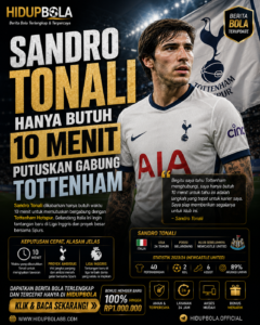 Sandro Tonali Hanya Butuh 10 Menit Putuskan Gabung Tottenham