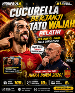 Marc Cucurella Berjanji Tato Wajah Pelatih Jika Spanyol Juara Piala Dunia 2026