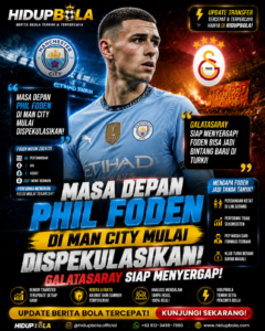Masa Depan Phil Foden di Man City Mulai Dispekulasikan, Galatasaray Siap Menyergap