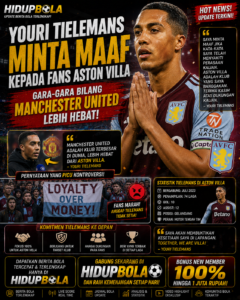 Youri Tielemans Minta Maaf kepada Fans Aston Villa, Gara-Gara Bilang Manchester United Lebih Hebat