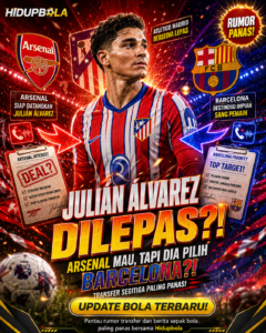 Atletico Madrid Bersedia Lepas Julian Alvarez ke Arsenal, tetapi sang Pemain Hanya Mau Barcelona
