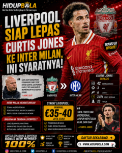 Liverpool Siap Lepas Curtis Jones ke Inter Milan, Ini Syaratnya