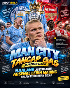 Man City Tancap Gas di Premier League, Haaland Justru Akui Arsenal Lebih Matang dalam Perburuan Gelar